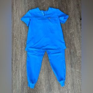 Figs Women Scrub Royal Blue